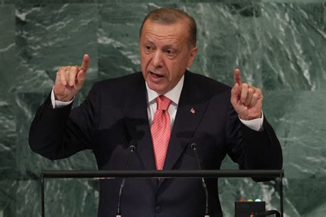 erdogan speech today news